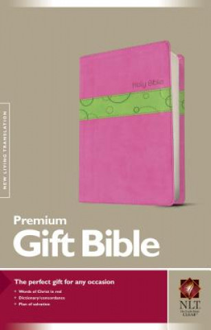 NLT Premium Gift Bible, Bubblegum/Pistachio