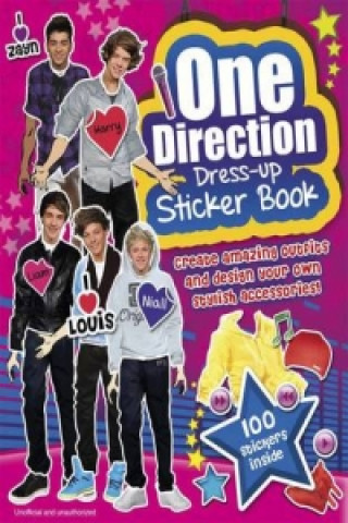 One Direction: Dress-Up Sticker Book
