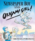 Newspaper Boy and Origami Girl