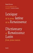 Lexique De La Prose Latine De La Renaissance - Dictionary of