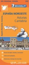 Asturias Cantabria - Michelin Regional Map 572