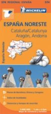 Aragon Cataluna - Michelin Regional Map 574