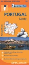 Portugal Norte - Michelin Regional Map 591