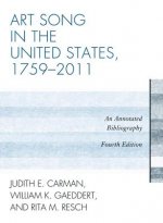 Art Song in the United States, 1759-2011