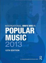 International Who's Who in Classical/Popular Music Set 2013