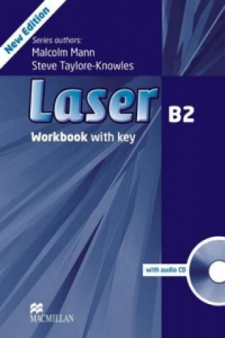 Laser 3rd edition B2 Workbook with key & CD Pack