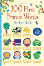 100 First French Words Sticker Book