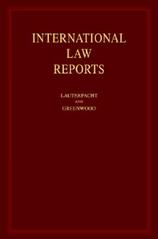 International Law Reports 160 Volume Hardback Set