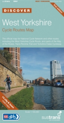 West Yorkshire Cycle Routes Map
