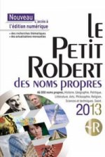 Petit Robert Des Noms Propres 2013 - Compact Desk Edition