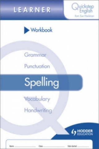 Quickstep English Workbook Spelling Learner Stage