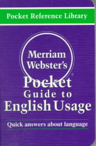 Merriam-Webster's Pocket Guide to English Usage