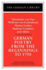 German Poetry from the Beginnings to 1750
