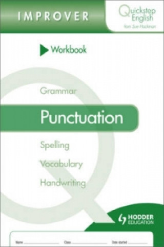 Quickstep English Workbook Punctuation Improver Stage