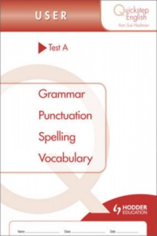 Quickstep English Test A User Stage