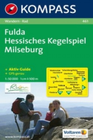 FULDA-HESSISCHES KEGELSPIEL MILSEBURG 1:50 000