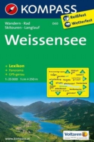 Kompass Karte Weissensee