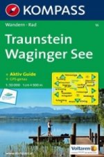 TRAUNSTEIN WAGINGER SEE 1:50 000