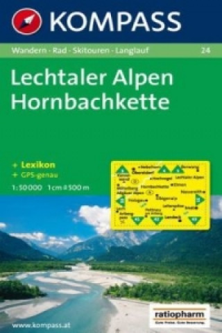 LECHTALER ALPEN 1:50 000