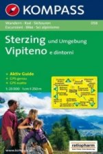 Kompass Karte Sterzing und Umgebung. Vipiteno e dintorni