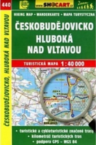 Českobudějovicko, Hluboká nad Vltavou 1:40 000