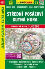 Střední Posázaví, Kutná Hora 1:40 000