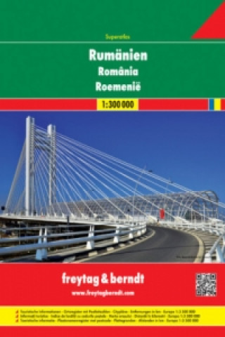 ROMO SP Autoatlas Rumunsko, Moldavsko 1:300 000