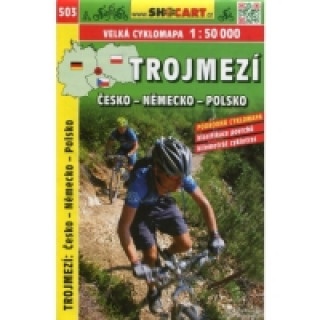 Trojmezí Česko-Německo-Polsko 1: 50 000