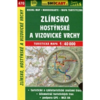 Zlínsko, Hostýnské a Vizovické vrchy 1:40 000