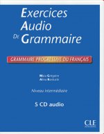 Grammaire progressive du francais:: Interm. Exercices Audio Coffret CD audio (4)