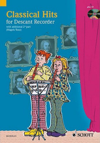 Classical Hits for Descant Recorder with additional second part (Magolt/Butz)