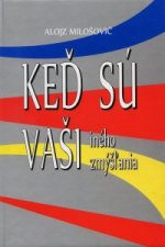 Keď sú Vaši iného zmýšľania