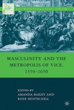Masculinity and the Metropolis of Vice, 1550-1650