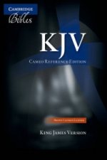KJV Cameo Reference Bible, Brown Calfskin Leather, Red-letter Text, KJ455:XR Brown Calfskin Leather