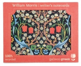 V&A William Morris Evening Garden ECO Writer's Notecards