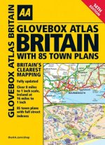 AA Glovebox Atlas Britain with 85 Town Plans