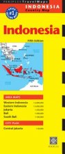 Indonesia Travel Map Fifth Edition