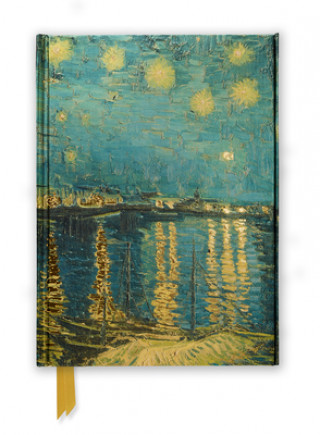 Van Gogh: Starry Night over the Rhone (Foiled Journal)