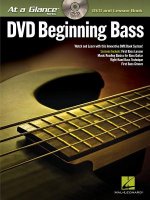 At a Glance - Beginning Bass