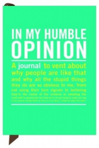 Knock Knock In My Humble Opinion Mini Inner Truth Journal