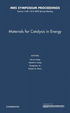 Materials for Catalysis in Energy: Volume 1446