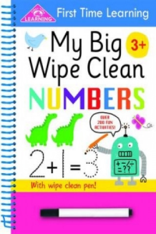 First Time Learning Wipe Clean- Numbers
