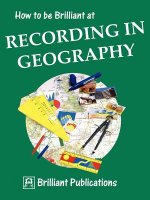 How to be Brilliant at Recording in Geography