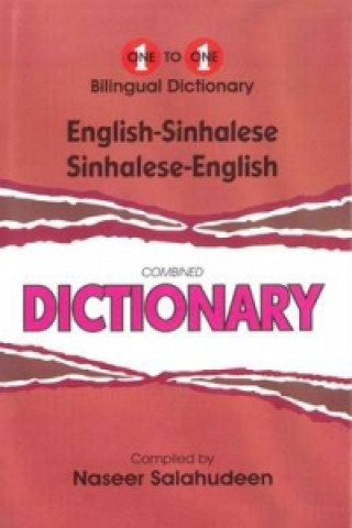 English-Sinhalese & Sinhalese-English One-to-One Dictionary