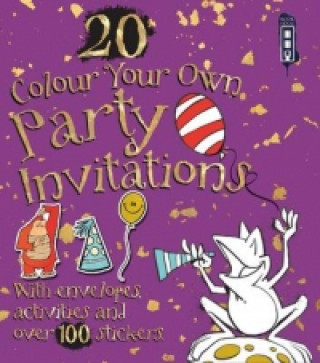 Colour Your Own x20 Invitations To Party