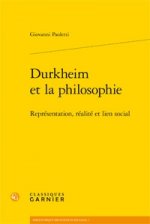 Durkheim Et La Philosophie Representat