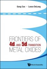 Frontiers of 4d- and 5d-Transition Metal Oxides