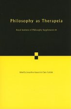 Philosophy as Therapeia