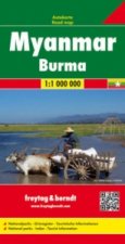 Myanmar - Burma Road Map 1:1 000 000
