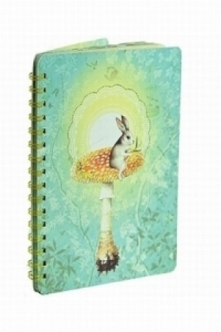 Spiral Notebook Woodland Bunny 18 x 23 cm